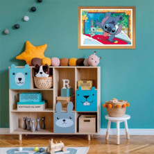 imagen 3 de puzle stitch disney 2x20 piezas clementoni