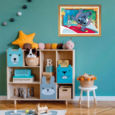 imagen 3 de puzle stitch disney 2x20 piezas clementoni