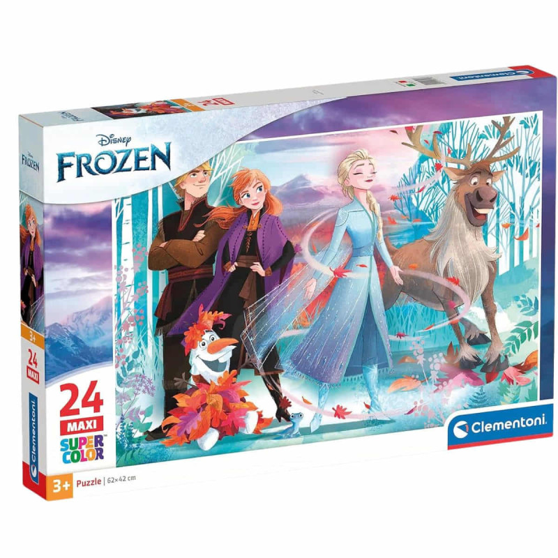 Imagen puzle maxi frozen ii 24 piezas clementoni Imagen puzle maxi frozen ii 24 piezas clementoni