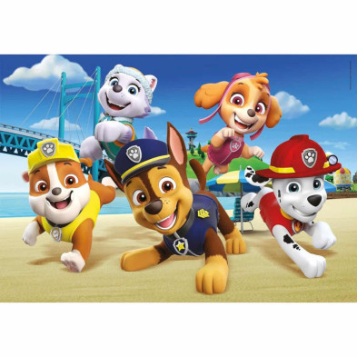 imagen 1 de puzle maxi paw patrol 60 piezas clementon