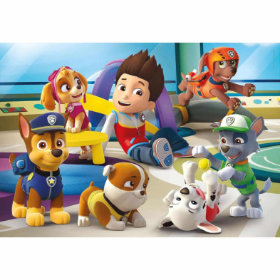imagen 1 de puzle maxi paw patrol 104 piezas clementon