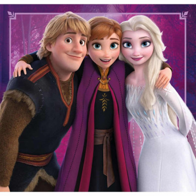 imagen 1 de puzle frozen 3x48 piezas clementoni