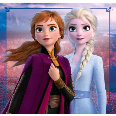 imagen 2 de puzle frozen 3x48 piezas clementoni