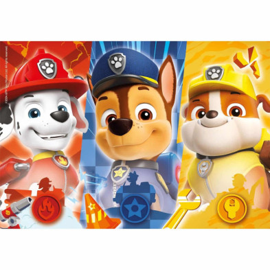 imagen 1 de puzle paw patrol 104 piezas clementoni
