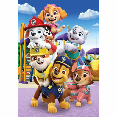 imagen 1 de puzle paw patrol 104 piezas clementoni