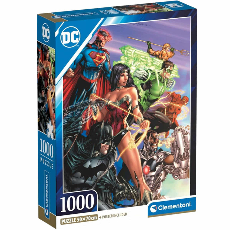 Imagen puzzle dc comics 1000 piezas compact box impossibl Imagen puzzle dc comics 1000 piezas compact box impossibl
