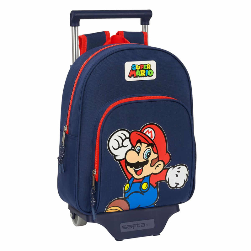 Imagen mochila con ruedas super mario world 34cm Imagen mochila con ruedas super mario world 34cm