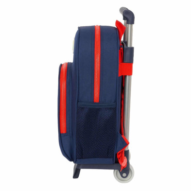 imagen 2 de mochila con ruedas super mario world 34cm
