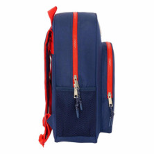 imagen 2 de mochila super mario world 38cm apadtable a carro