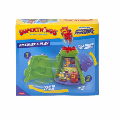 imagen 6 de superthings kazoom power hidden  base profesor k
