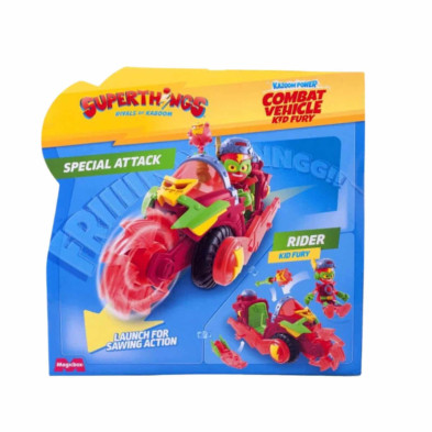 imagen 2 de superthings kazoom power combat vehicle kid fury
