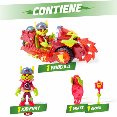 imagen 3 de superthings kazoom power combat vehicle kid fury
