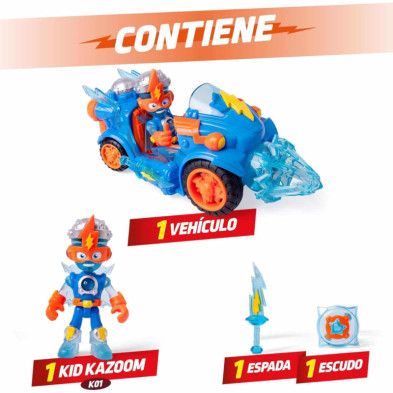 imagen 3 de superthings kazoom power combat vehicle kid kazoom