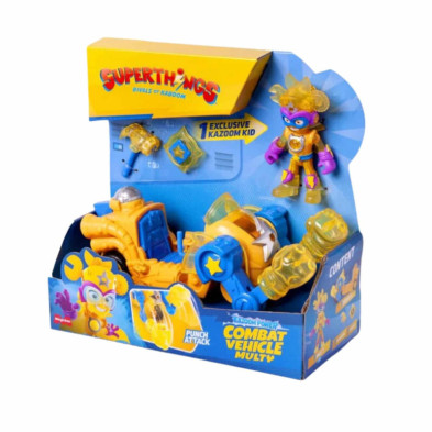 imagen 1 de superthings kazoom power combat vehicle multy