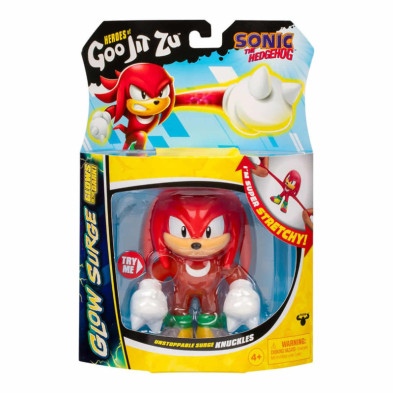 imagen 2 de figura goo jit zu heroes sonic knuckles the hedgeh