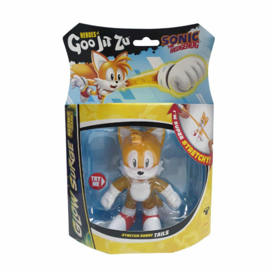 imagen 1 de figura goo jit zu heroes sonic tails the hedgehog