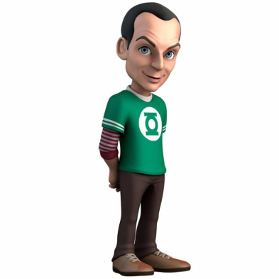 Imagen figura minix sheldon 12 cm big bang theory
