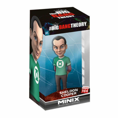 imagen 1 de figura minix sheldon 12 cm big bang theory