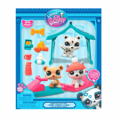 imagen 1 de set littlest pet shop snow day