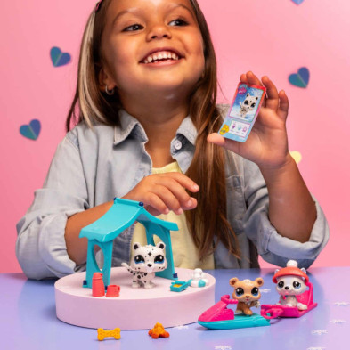imagen 5 de set littlest pet shop snow day