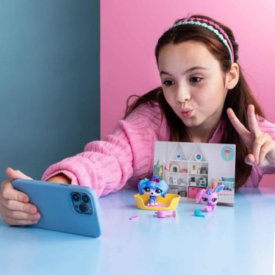 imagen 2 de set littlest pet shop - pet influencer