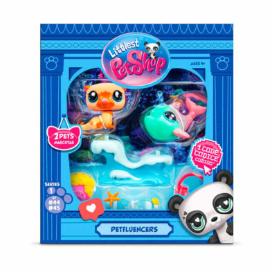 imagen 1 de set littlest pet shop - pet influencer