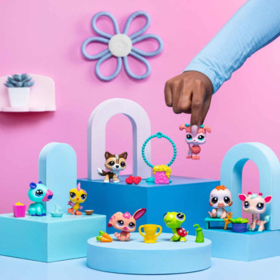 imagen 2 de pack 2 littlest pet shop - zoo pals