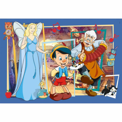 imagen 1 de puzle pinocho clásicos disney 104 piezas clementon