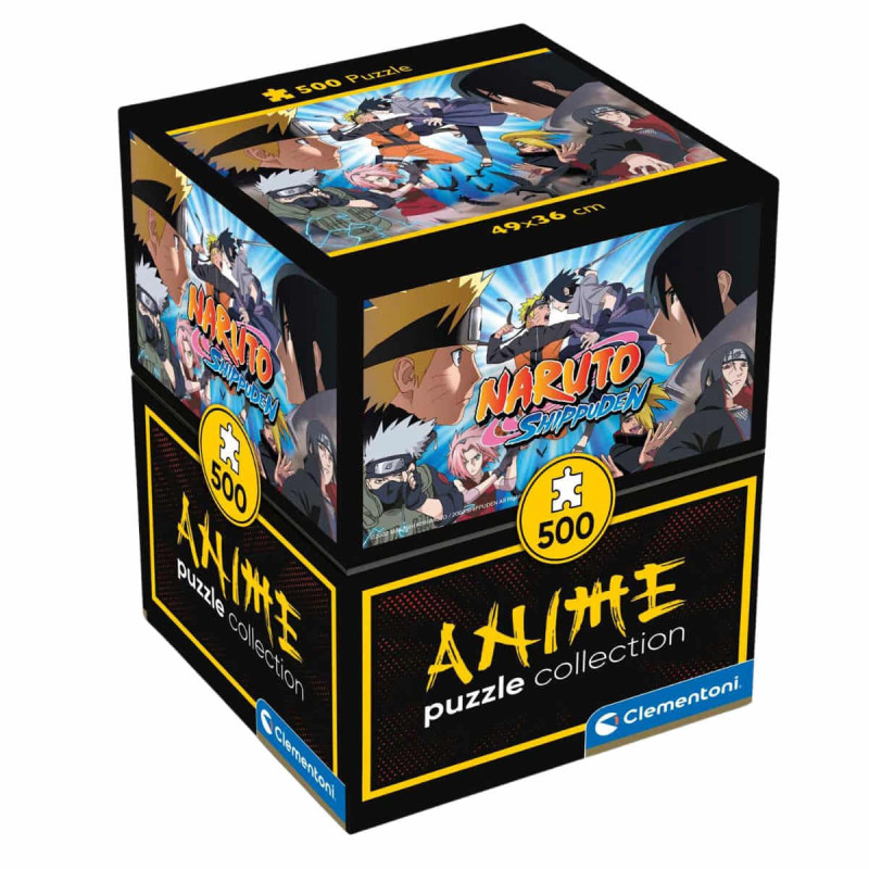 Imagen puzzle cube anime naruto de 500 piezas clemen