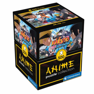 Imagen puzzle cube anime naruto de 500 piezas clemen