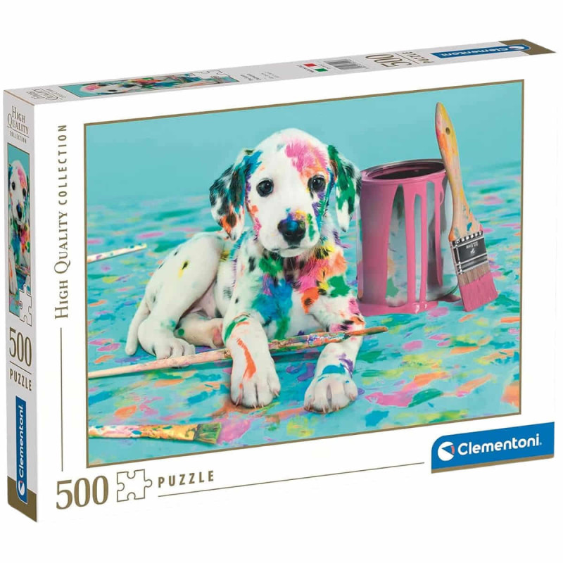 Imagen puzzle divertido dálmata 500 piezas clementoni Imagen puzzle divertido dálmata 500 piezas clementoni