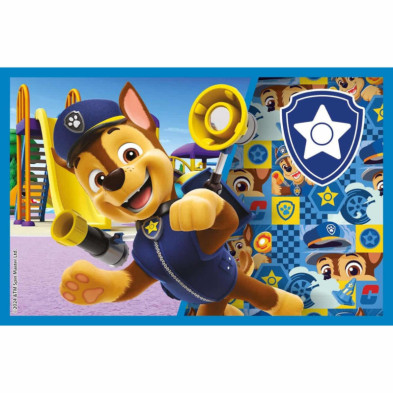 imagen 2 de puzle cubos paw patrol 6 piezas clementoni