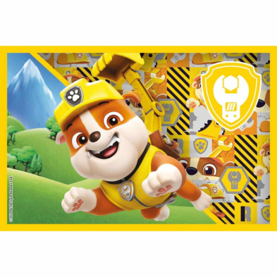 imagen 3 de puzle cubos paw patrol 6 piezas clementoni