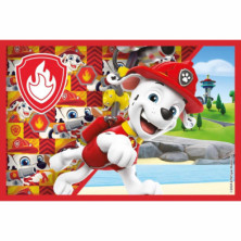 imagen 4 de puzle cubos paw patrol 6 piezas clementoni