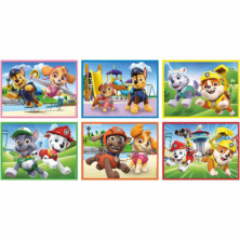 imagen 1 de puzle cubos paw patrol 12 piezas clementoni