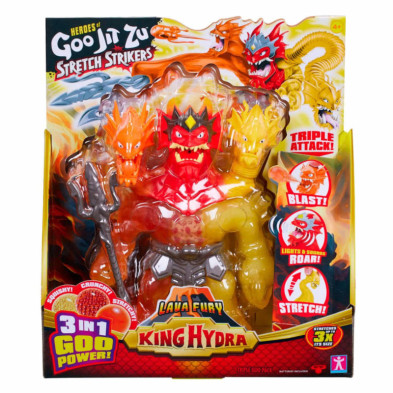 imagen 1 de figura goo jit zu king hydra lava fury