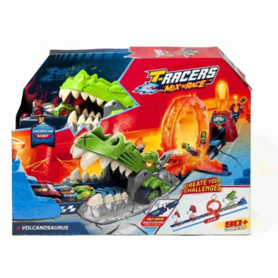 imagen 3 de t-racers mix n race volvanosaurus