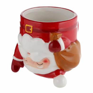 imagen 1 de tazón de ceramica 3d papá noel