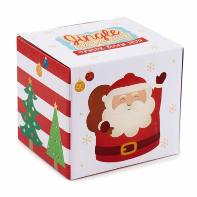 imagen 4 de tazón de ceramica 3d papá noel