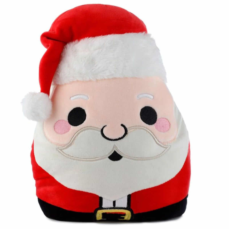 Imagen cojín de peluche reversible papá noel
