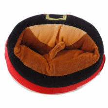 imagen 3 de cojín de peluche reversible papá noel