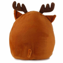 imagen 6 de cojín de peluche reversible papá noel