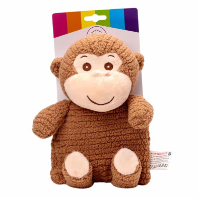 imagen 1 de peluche térmico de semillas microondas mono