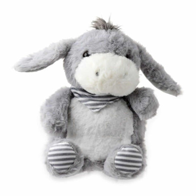 Imagen peluche térmico de semillas microondas burro