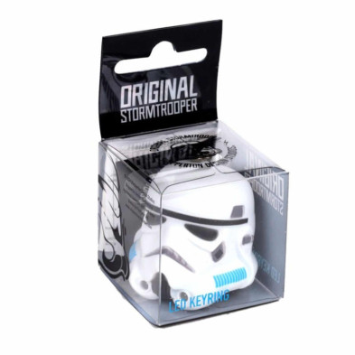 imagen 3 de llavero con luz soldado imperial stormtrooper