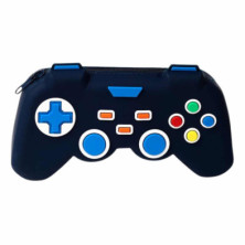 Imagen estuche de silicona con cremallera game over