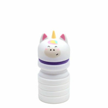imagen 4 de estuche de silicona con cremallera unicornio