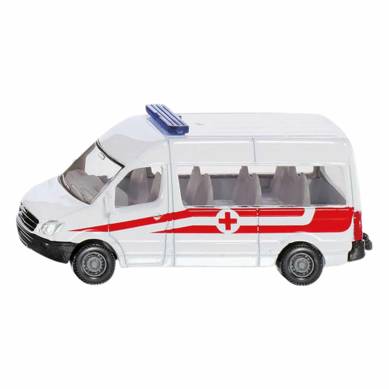 Imagen vehículo furgoneta ambulancia 36x97x78mm Imagen vehículo furgoneta ambulancia 36x97x78mm