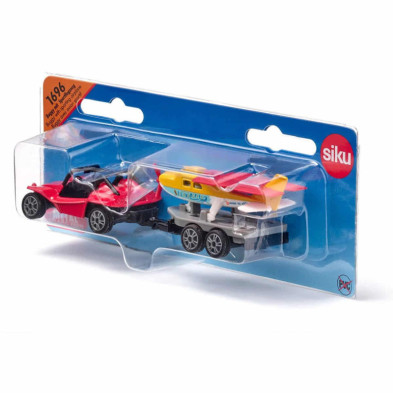 imagen 4 de vehículo buggy con aeroplano 152x39x38mm