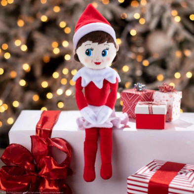 imagen 1 de peluche elfo niña - the elf on the shelf